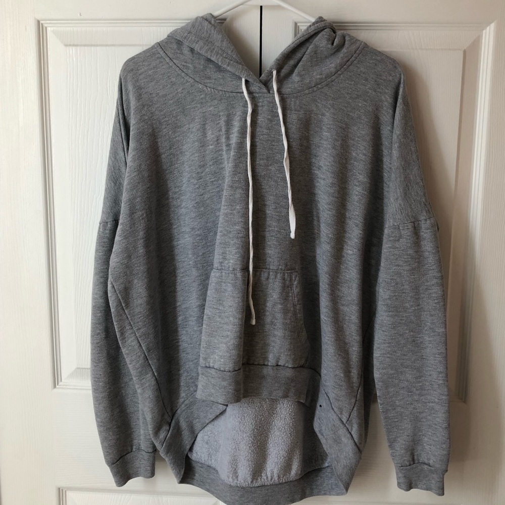 Gray hoodie